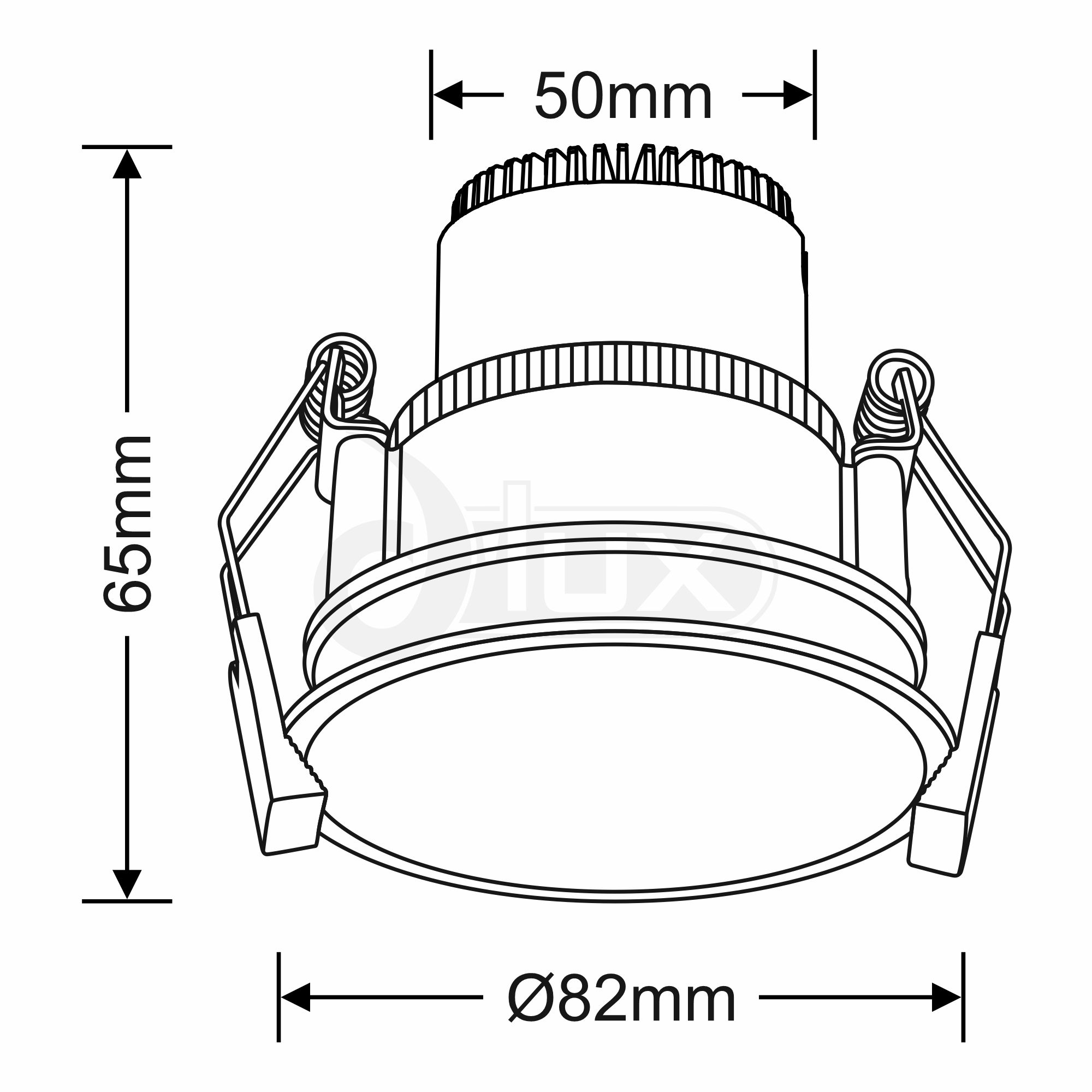 Bania 8S Recessed Ceiling Luminaires Dlux Round Recess Ceiling Bania 8S Recessed Ceiling Luminaires Dlux Round Recess Ceiling
